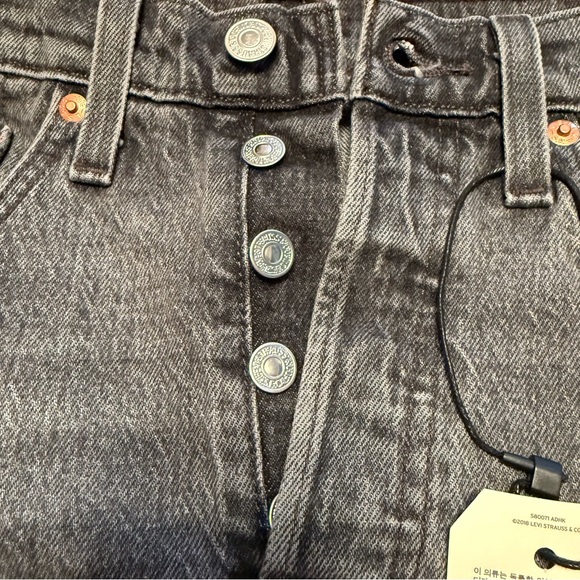 NWT Levi’s 501 Skinny Jeans - women’s 26x30 - Picture 5 of 12